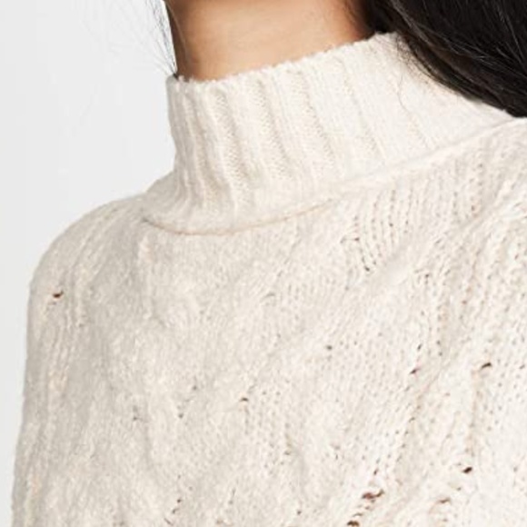 NWT Free People Cable Knit Sweater - Picture 8 of 9